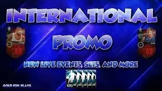 NEW INTERNATIONAL PLAYERS PROMO!!  NEW SETS, LIVE EVENTS AND SO MUCH MORE!! | NBA LIVE MOBILE