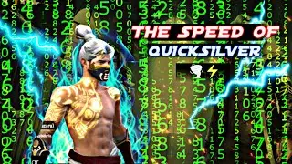 THE SPEED OF QUICKSILVER 🌪️⚡ || FREE FIRE || #nonstopgaming #freefire #zeroxff #white444