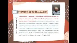 PROYECTO: LA IGUALDAD DE G&Eacute;NERO COMO PILAR FUNDAMENTAL DEL DESARROLLO SOSTENIBLE- PCII