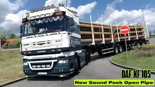 ETS2 | DAF XF 105 Open Pipe Sound Pack by SlavJerry | #ets2 1.56