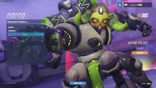 Orisa - Emotes, Voicelines, Victory Poses, Highlight Intros