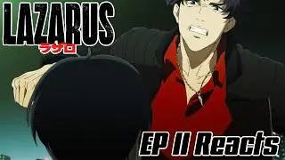 Lazarus Episode 11 REACTION &ndash; Axel vs. Soryu GOES CRAZY! Eleina Collapses & Hersch Gets Snatched?!