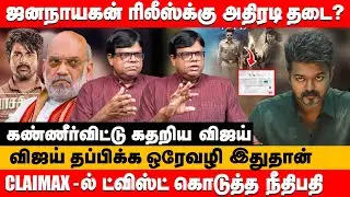 ஜன நாயகன் ரிலீஸ்க்கு அதிரடி தடை? கண்ணீர் விட்டு கதறிய விஜய் | Rajakambeeran about about jana nayagan