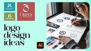 🚀 Creative Logo Design Ideas for Startups | Modern Logo Inspiration in Hindi 💼