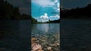 Peace that nature gives us 😊| Calm River  #relax #nature #water