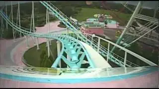 Jet Coaster Super Dolphin Roller Coaster Front Seat POV Onride Uminonakamichi Japan