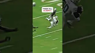 Fastest NFL Players🏃💨| with mph | #nfl #shorts #tyreekhill