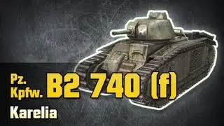 World of Tanks - Pz.Kpfw. B2 740(f) - Man mode / Na tvrď&aacute;ka