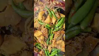 Beef internal organs sour soup 🍲 #shorts