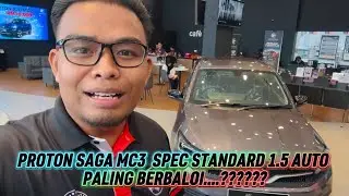 PROTON SAGA STANDARD SPEC 1.5 AUTO MC3 PALING BERBALOI UNTUK DIMILIKI (PROTON JOHOR) #protonsagamc3 