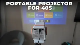 Портативный проектор Des T1 с AliExpress – тест недорогого проектора за 40 долларов.