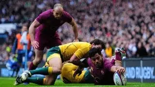 England v Australia, QBE Autumn Rugby Internationals Highlights, 17/11/12