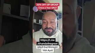Vaisakhi Sale! 50% off VIP Signals Group - Don't Miss Out! Celebrate Vaisakhi with an exclusive offe