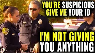 &ldquo;Fat Sergeant LOSES IT! Female Cop Gets Humbled on Cam &mdash; ID Refusal WIN!&rdquo;