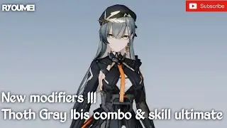 Mencoba Thoth gray ibis combo dan skill ultimate!!! Aether Gazer gameplay