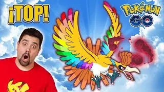 &iexcl;DEBUT de HO OH DINAMAX SHINY en un D&Iacute;A de COMBATES MAX de Pok&eacute;mon GO! [Keibron]