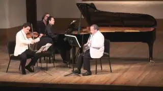 Bart&oacute;k Contrasts for Clarinet, Violin & Piano - 1st mvt. | T. Levy, G. Schmidt, V. Asuncion