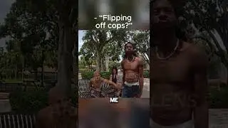 Flipping Off Cops With Beers Ends in Handcuffs Fast