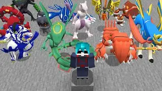 Capturei TODOS os LENDÁRIOS do Minecraft Pixelmon
