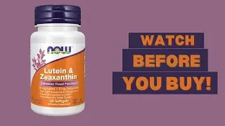 NOW Foods Supplements, Lutein & Zeaxanthin with 25 mg Lutein and 5 mg Zeaxanthin, 60 Softgels