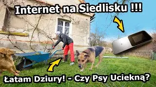 Internet Mobilny na Wsi !!! - Wynoszę Myszy i Ścieki… i dlaczego nie mogę odkręcić WODY (Vlog 1008)