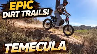 I Took My Ridstar Q20 on INSANE Dirt trails🔥 #RidstarQ20#EBike#DirtTrails#OffRoad#Temecula