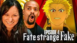 Хаос НЕВЕРОЯТЕН! | Fate/strange Fake, 4 серия *РЕАКЦИЯ*