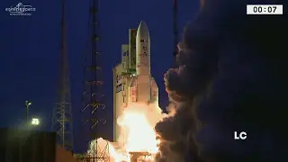 Ariane 5 release with  SGDC and KOREASAT-7