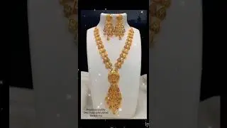 TURKISH GOLD JEWELLERY NECKLACE #goldnecklacedesign #shortsvideo