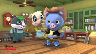 Sheriff Callie | There's No Gold In Tricky Mine Song | @disneykids