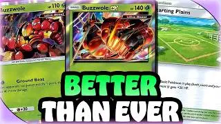 These 2 NEW Cards Made Buzzwole go from Unplayable to a TOP Deck In The Meta!
