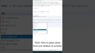 JavaScript On Keyup | Pass Value Of One Textbox To Another Textbox Using JavaScript | 