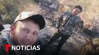 Dos hermanos mexicanos murieron abrazados en la frontera | Noticias Telemundo