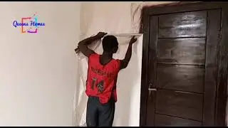 Building a Dream House in Ghana | Part 45 | Door Spraying