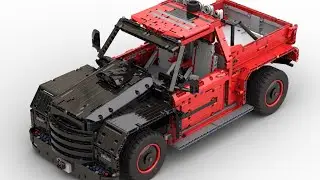 Lego Technic 42082 C-Model Pickup Truck Moc
