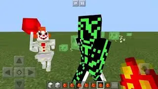 Ben 10 vs IT Clown in Minecraft PE