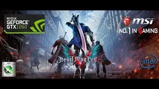 DEVİL MAY CRY 5 - i5 4460 - GTX 1060 Gaming X 6G [FPS Test] Dx12-1080p