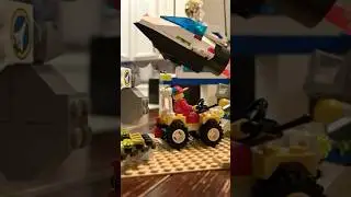 (Stop motion ) Lego 6455 Space Port Space Simulation Station Set