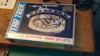 Star Trek Command Bridge Model Mini Review and Build Pt. 1