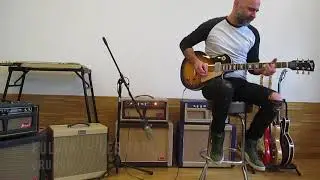 Breach  amps  Fulvia,  Jensen speaker C12K ,Gibson  Les Paul, Crunch