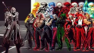 [KOF Mugen] New Final Rugal Vs 8 Ultimate Bosses Rugal, Orochi Team