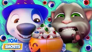 🎃 Prank Hank 🍬 Talking Tom Shorts | Halloween Cartoons