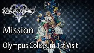 Kingdom Hearts II Final Mix Mission Olympus Coliseum 1st Visit