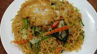 Fried noodles vegetables and egg|simple easy | you will can not stop to eat and need more and more