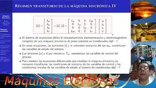 Transitorios Electromec&aacute;nicos y Electromagn&eacute;ticos: