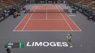 Tiphanie Lemaitre [WC] (FRA) vs Oceane Dodin (FRA) // 7-6 6-2 // W125 Limoges // 1st Round