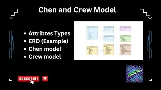 Chen and Crow&rsquo;s Foot ERD Models | Database Project Tutorial