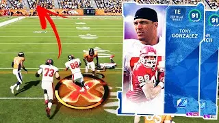 TONY GONZALES IS INSANE!! CRAZY HITSTICKS - Madden 21 Gameplay