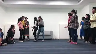 Interactive session of psychology students at Amity University City office