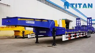 3 Axle 40Ft Low Bed Trailer Price | How Much Low Bed Trailer Cost?